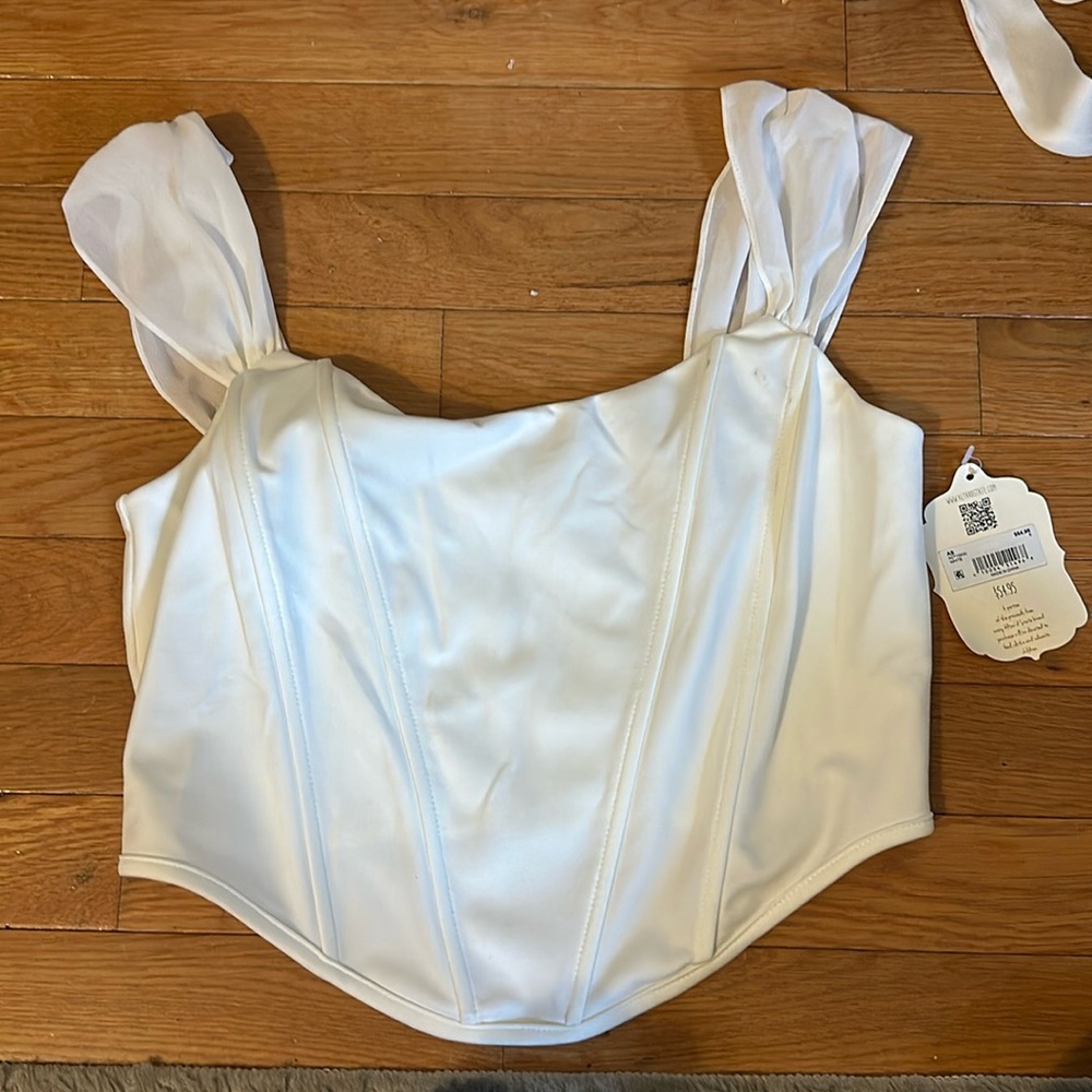 CORSET TANK TOP